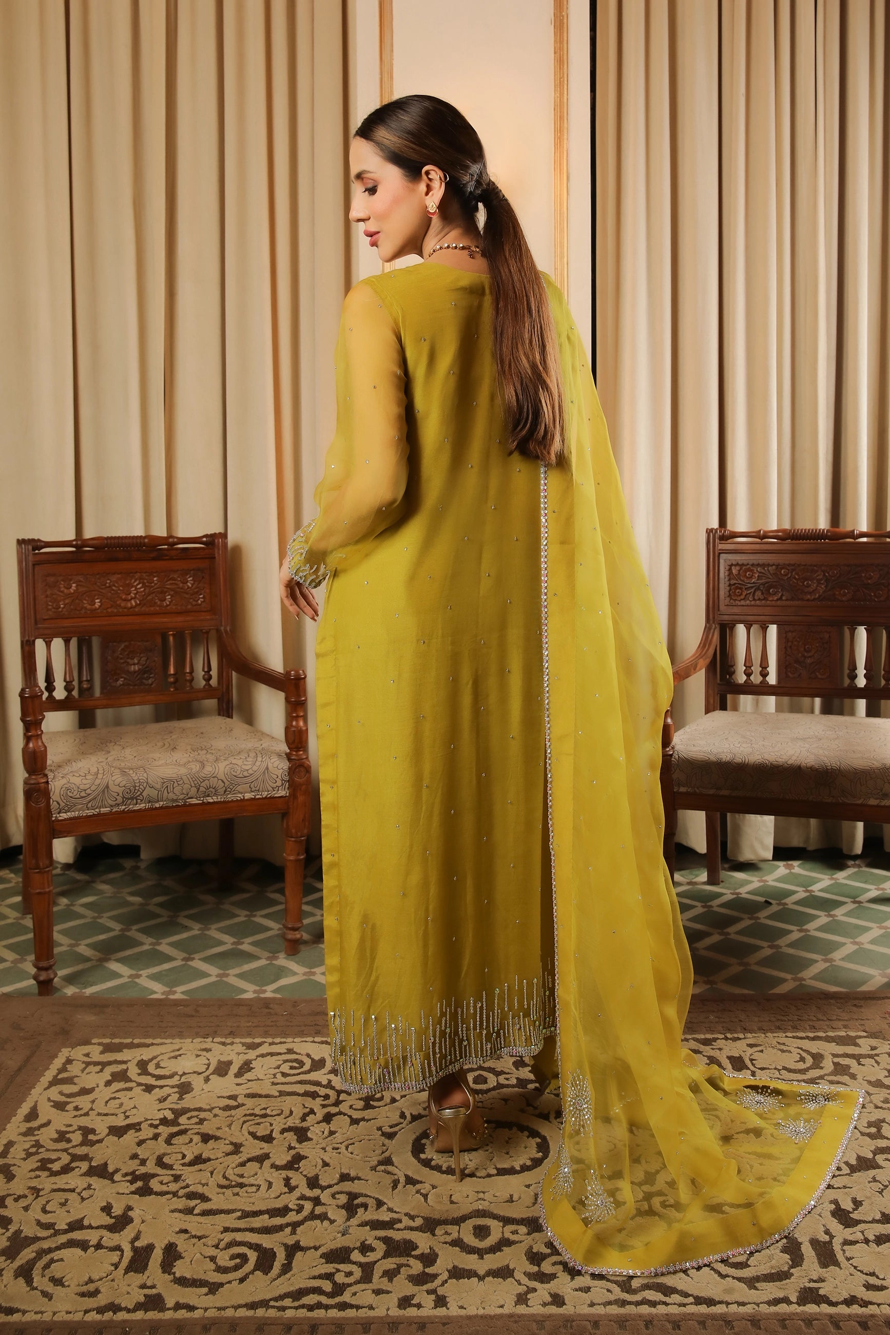 Zartasha – Moss Yellow