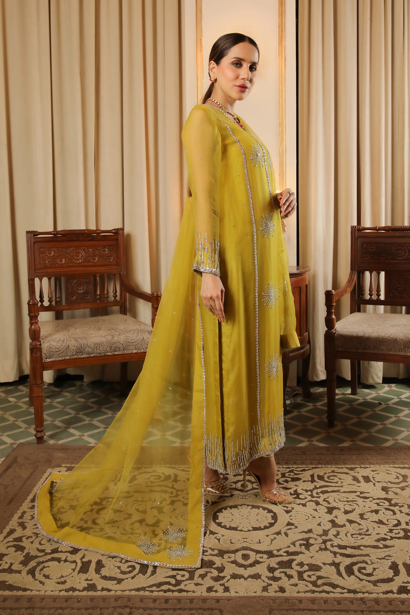 Zartasha – Moss Yellow